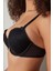 Siyah Wowbra Dantel Detaylı Destekli Push Up Sütyen 15