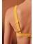 Basic Deep V Sarı Bikini Üstü 15