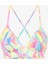 Renkli Noche Bralet Bikini Üstü 15