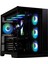 MH100 750W 80+ Bronze Psu 4X120MM Argb Fan Atx Temperli Cam Siyah Gaming (Oyuncu) Kasa 1