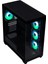 Ceto Premium Black 850W 80+ Bronze Psu 4X120MM Argb Fan Atx Temperli Cam Siyah Gaming (Oyuncu) Kasa 2