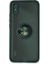 Xiaomi Redmi 9A Kılıf Montreal Yüzüklü Silikon Kapak - Yeşil 1
