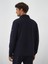 Erkek Lacivert Esnek Dokulu Regular Fit Sweatmont 4
