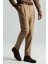 Pamuk Kaşmir Karışım Camel Relax Chino Pantolon 1