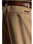 Pamuk Kaşmir Karışım Camel Relax Chino Pantolon 3