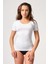 Beyaz 5004 Soft Yarım Kollu Atlet 1