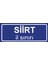 Siirt Il Sınırı Plakası , Dekoratif Aliminyum Levhaya Baskı 8*20CM 1
