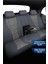 City Serisi Renault Megane Grandtour 1999-2003 ile Uyumlu Koltuk Kılıfı, Gri 4
