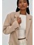 Emma Dikiş Detay Bej Blazer 6