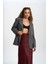 Volda Yaka Detay Antrasit Blazer 6