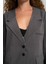Volda Yaka Detay Antrasit Blazer 7