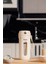 Taşınabilir 80W Kişisel Smoothie Blender, 350ML, Şarjlı, Çok Fonksiyonlu, Krem Renk 1