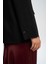 Volda Yaka Detay Siyah Blazer 6