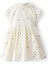 Kız Bebek Ekru Elbise 2