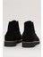 Klasik Bağcıklı Bilekte Erkek Bot SİYAH - SİYAH 9