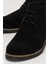 Klasik Bağcıklı Bilekte Erkek Bot SİYAH - SİYAH 10