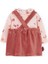 Kız Bebek Tavşan Nakışlı Elbise Set 3