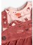 Kız Bebek Tavşan Nakışlı Elbise Set 8