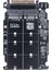 M.2 SSD U.2 Adaptör Kartı Pcıe M.2 Adaptör Dönüştürücü 32 Gbps Sabit Disk Adaptör Kartı Pc-E3.0x4 2230/2242/2260/2280 SSD (Yurt Dışından) 1