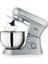 Gümüş Renkli Profesyonel Stand Mikser, Güçlü ve Dayanıklı Mutfak Aleti 3