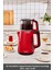 Kırmızı Cam Çay Makinesi, 1500 W, Şık ve Kullanışlı Tasarım 3