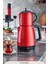 2200 W Çelik Çay Makinesi Kırmızı, Hızlı ve Güçlü Çay Demleme Keyfi 2