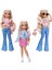 Dream Besties Festival Kombinleri Barbie Malibu Bebek ve Aksesuarları JGH87 4