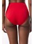 Kırmızı High Fashion Yüksek Bel Bikini Altı 12