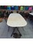 Moroccan White Mermer Masa Oval 1