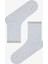 Ribbed 5li Gri Çok Renkli Soket Çorap 15