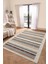 Dekoratif Yıkanabilir, Kaymaz Tabanlı, Salon Oturma Odası Halısı - WOOSOFTKECE010 3