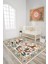 Dekoratif Yıkanabilir, Kaymaz Tabanlı, Modern Çocuk Odası Halısı - FR181 1