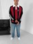 Milan Retro Polo Yaka Oversize Taraftar Trend Sweatshirt 5