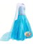 Elsa Frozen Kostüm Seti (Peruklu Set) 2