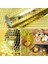 Buffer® Kare Gold Cam Mozaik Fayans Çıkartmaları El Işi Kare Cam Fayans Kendinden Yapışkanlı Aynalı Dekor Panel 30X30 cm 1