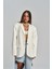Emma Dikiş Detaylı Ekru Blazer 3