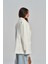 Emma Dikiş Detaylı Ekru Blazer 4