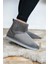 Classic Mini Kadın Süet Bot & Bootie GRİ 6