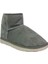 Classic Mini Kadın Süet Bot & Bootie GRİ 7