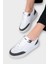 Unisex Düz Hafif Taban Günlük Sneaker Ayakkabı BEYAZ - FÜME 6