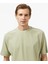 Erkek Yeşil Regular Fit Çizgili T-Shirt V55326T.3TA 4