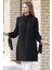 Esila Tesettür Tunik Siyah 2