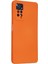 Xiaomi Redmi Note 11 Pro Kılıf Nano Içi Kadife Silikon - Turuncu 3