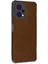 Xiaomi Redmi Note 12 5g Kılıf Loop Deri Silikon - Kahverengi 2
