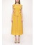 Hardal Volanlı Kolsuz Fisto Elbise 93566 1
