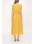 Hardal Volanlı Kolsuz Fisto Elbise 93566 4