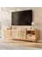 Woodendecoration Ahşap Rattan Kapak Detaylı Modern Tv Ünitesi 2