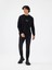 Regular Fit Siyah Erkek Sweatshirt LF2041080 2