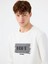 Regular Fit Beyaz Erkek Sweatshirt LF2041079 4