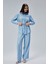 Mavi Regular Batik Gömlek Pantolon Takım 10